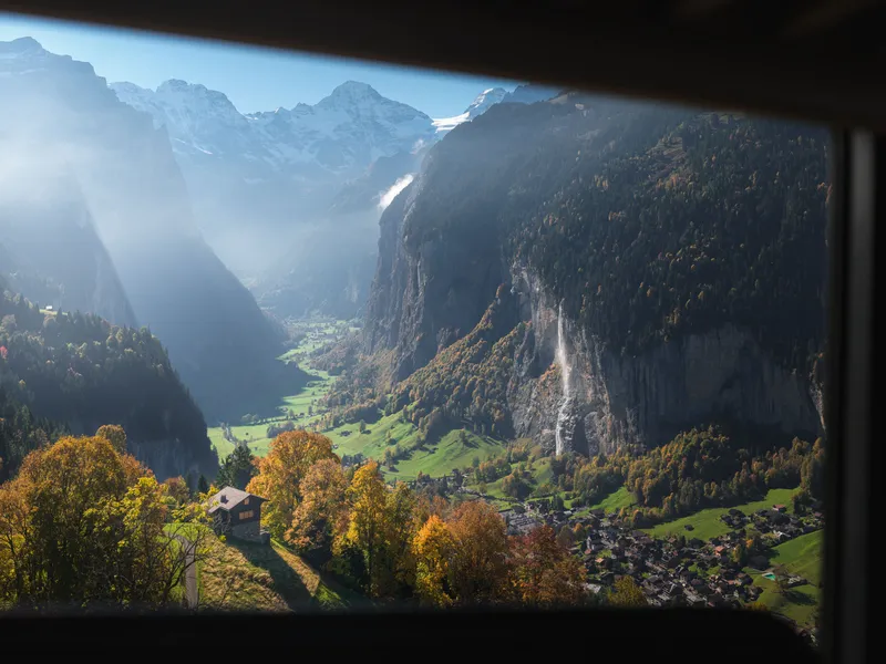 Swiss Alps Train